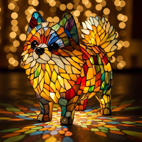Pomeranian – Vibrant LED Lamp