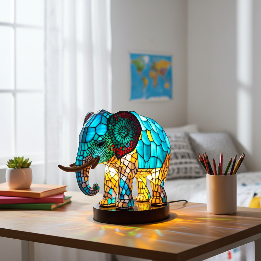 Elephant Noa – Enchanting LED Lamp