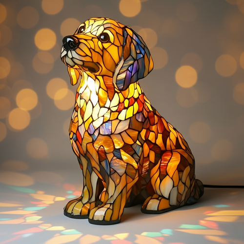 Golden Retriever Buddy – Radiant & Spiritual