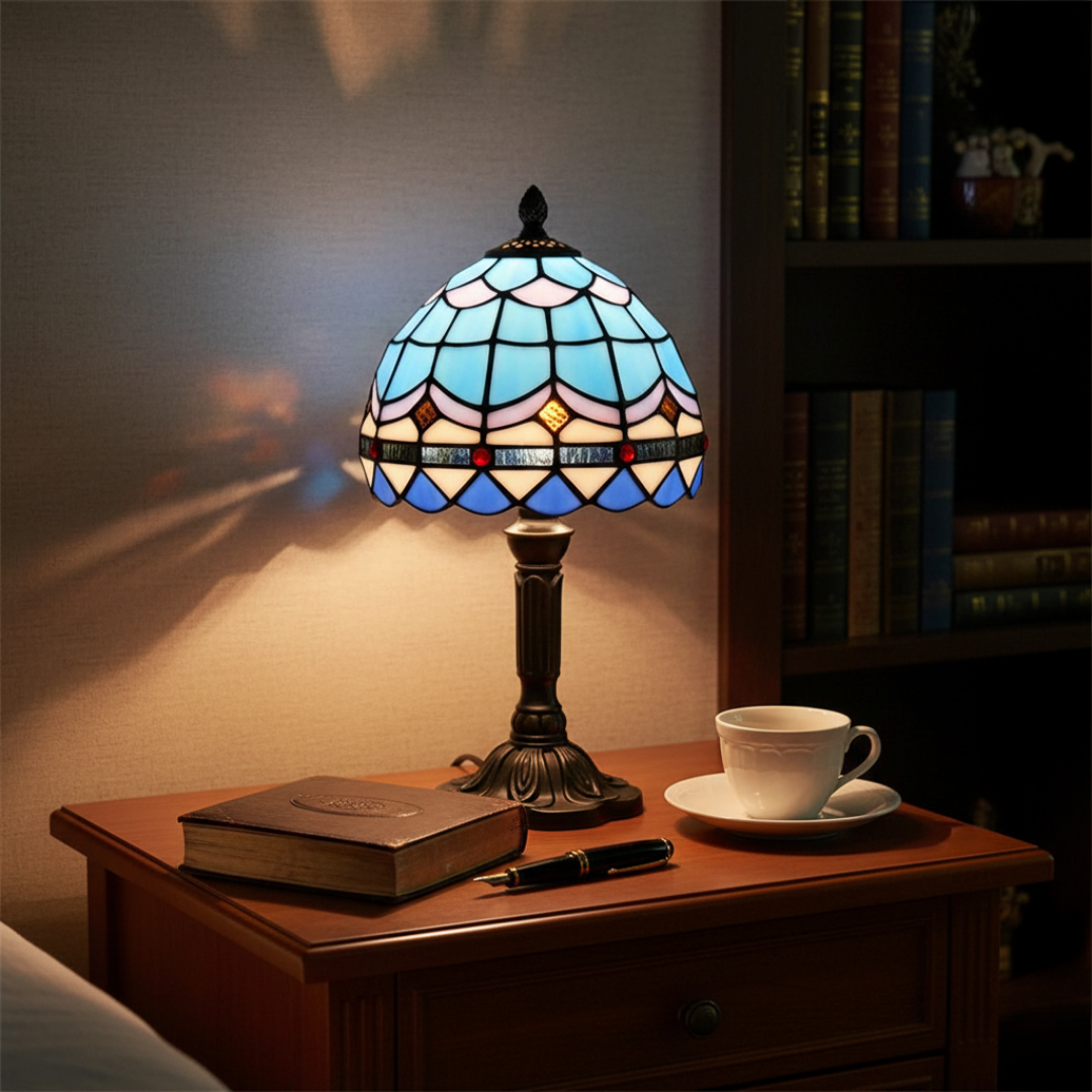 Retro Golden Baroque LED Lamp