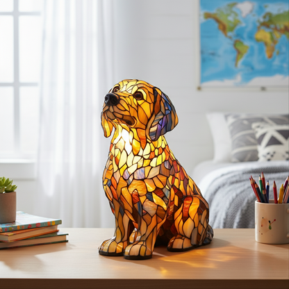 Golden Retriever Buddy – Radiant & Spiritual