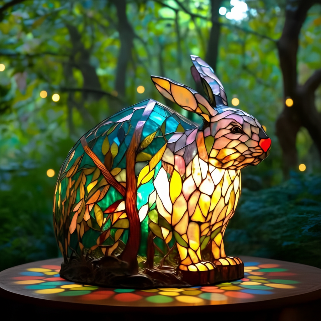 Rabbit Noppie – Vibrant LED Lamp