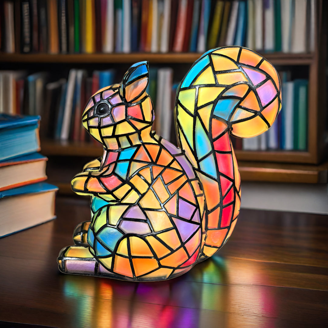 Squirrel Alvin – Enchanted LED Lamp