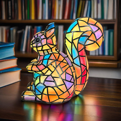 Squirrel Alvin – Enchanted LED Lamp