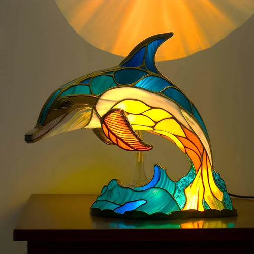 Dolphin Cleo – Enchanted LED Lamp