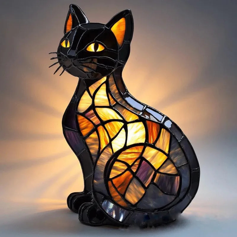 Cat – Radiant Midnight LED Glow