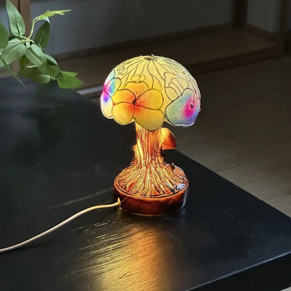 Mushroom – Bohemian Lamp with Floral Patterns